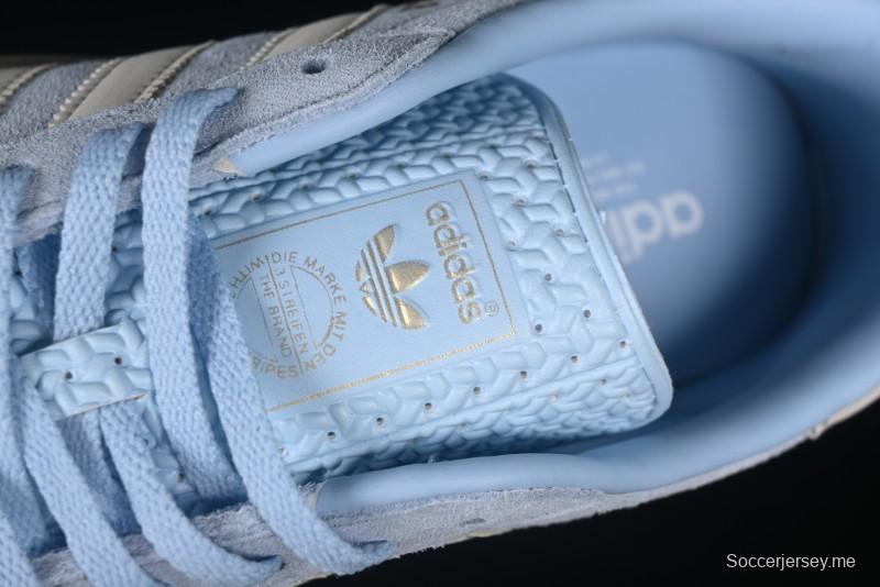 أديداس أوريجينالز جازيل إندور JI2717 حذاء رياضي عادي مقاوم للانزلاق ومقاوم للاهتراء