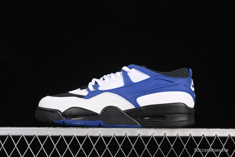 حذاء نايك اير جوردان 4 المعاد تصميمه من نايك مع جزء علوي من الجلد الشبكي والجلد المدبوغ - FQ7939-140