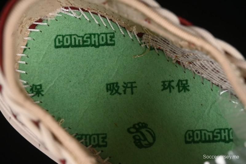 صندل رياضي مسطح منسوج بحزام مطاطي منسوج بحزام مطاطي في الهواء الطلق - 1014097 أحمر