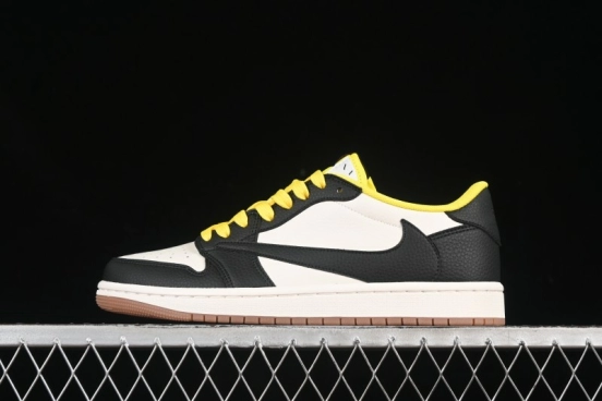 حذاء نايك ترافيس سكوت x Fragment Design x Air Jordan 1 Low OG SP SP AJ1 Collaboration - DN6901-093