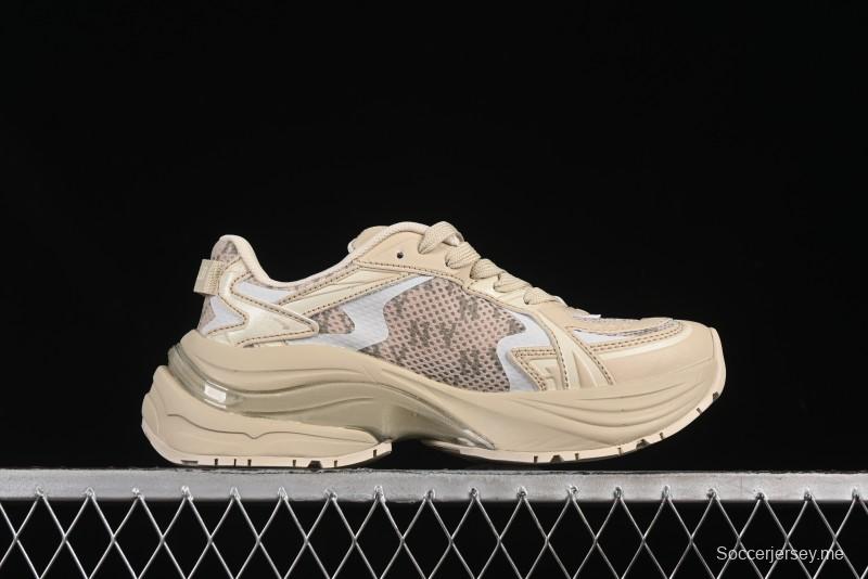 حذاء جري كاجوال ذو نعل سميك بنعل سميك بنمط منحني مكتنزة من نيويورك يانكيز MLB - 3ARNSPL5N50SAS