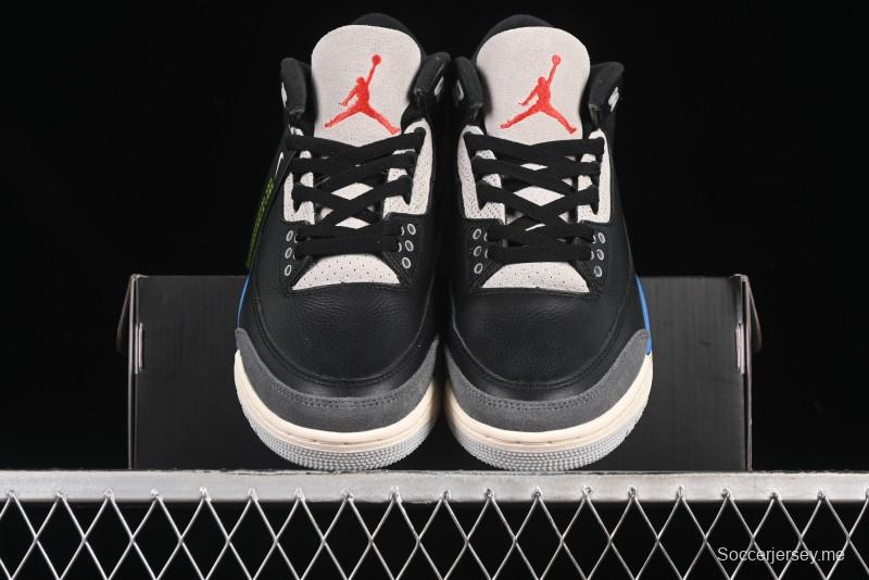 حذاء نايك اير جوردان 3 ريترو جوردان 3 ريترو أو جي النادر مع سووش عكسي صغير - IB8967-004