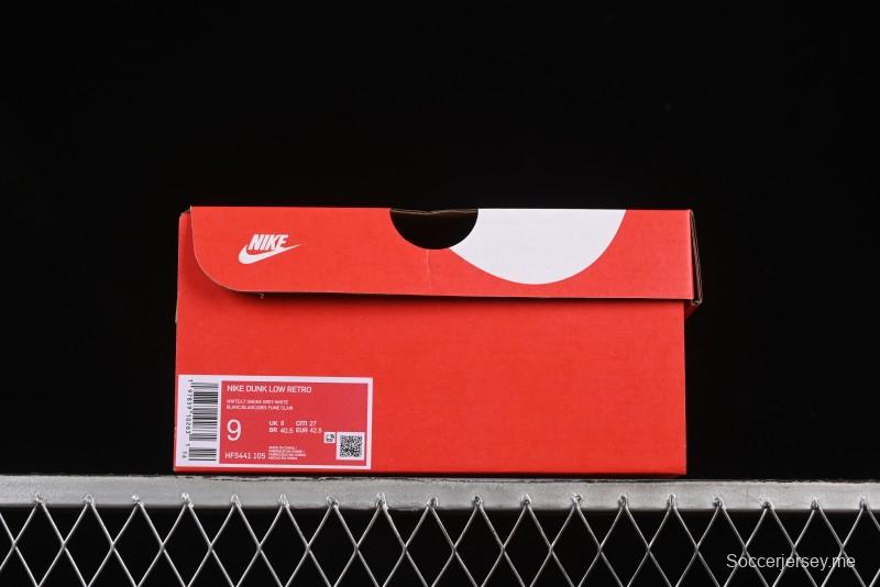 حذاء تزلج نايك SB Dunk Low باللون الأبيض الرمادي منخفض الكاجوال - HF5441-105