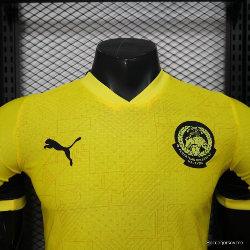 Player Version 2025 Malaysia Home Jersey