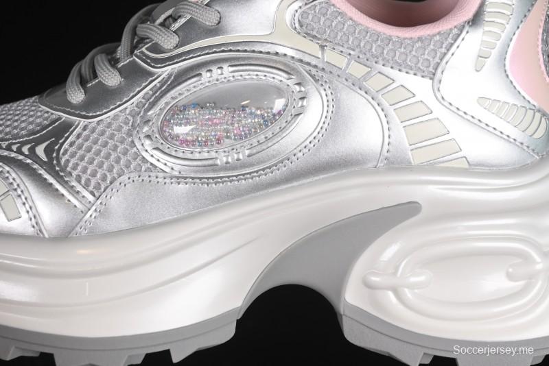 حذاء الجري الرياضي الكاجوال GG-CC بنعل رياضي بنعل هلالي وزيادة ارتفاع 5 سم - 668-1