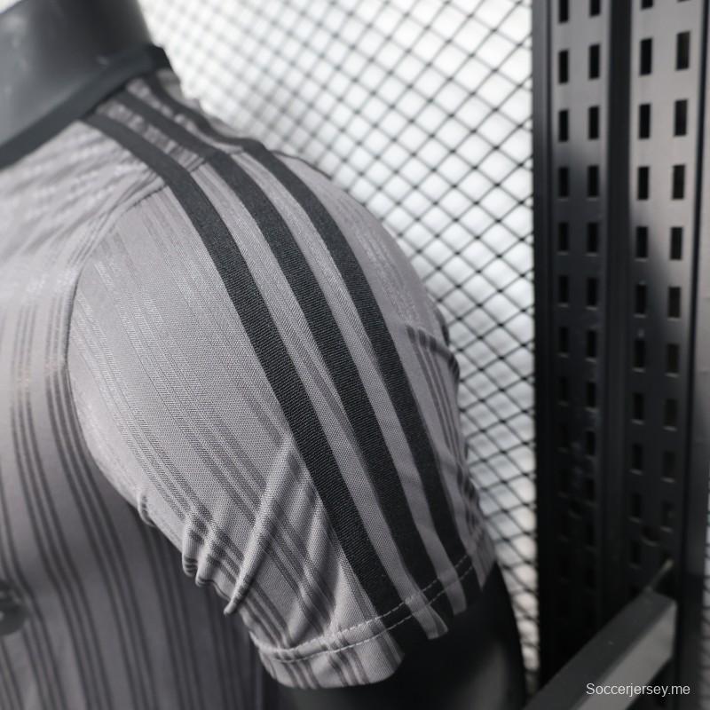 إصدار اللاعب 2025 قميص أديداس أديداس الأصلي الرمادي 2025