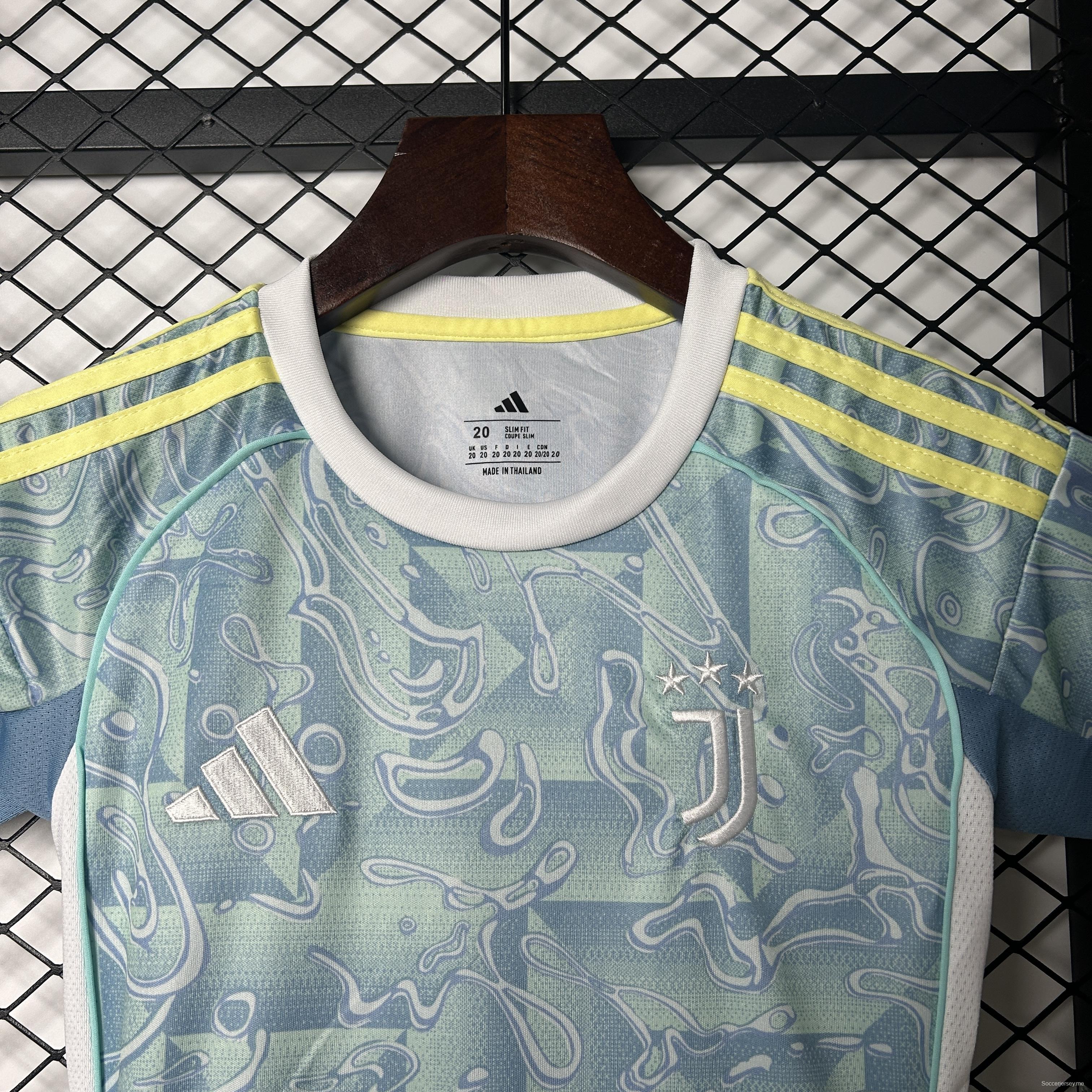 25/26 قميص أطفال يوفنتوس ذهاباً وإياباً 16-28