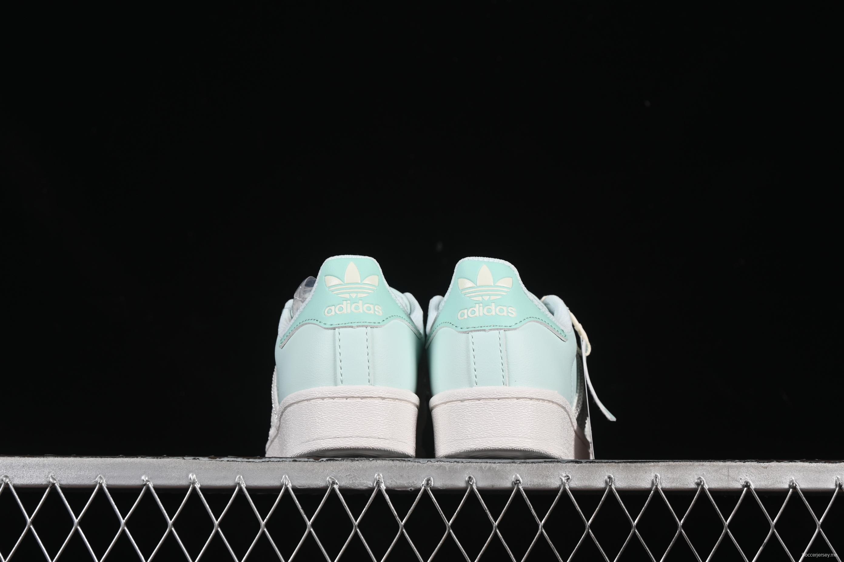 أديداس سوبر ستار II JR1333 JR1333 حذاء رياضي كاجوال بمقدمة صدفة - JR1333