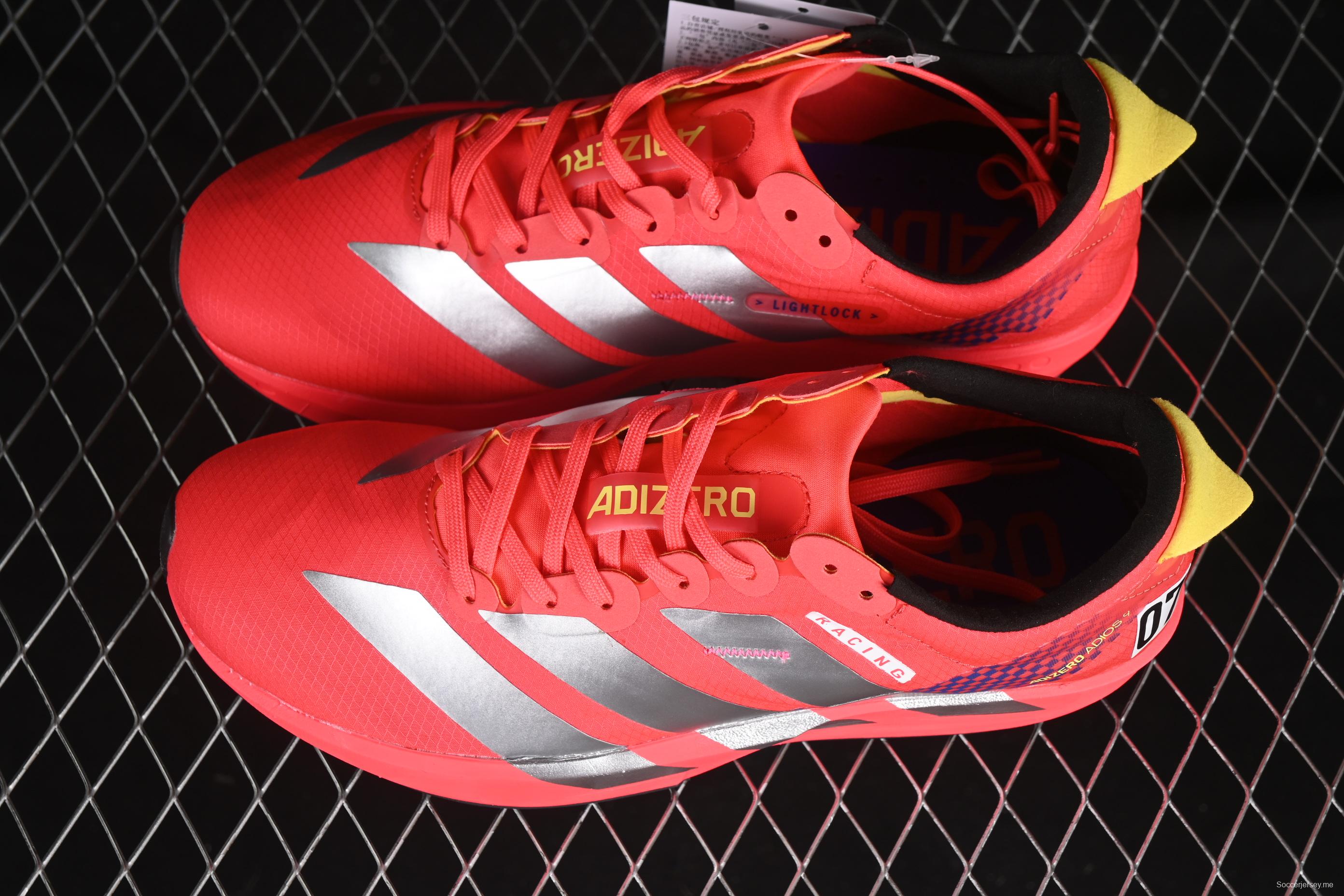 Adidas Adios 9 M Lightweight Breathable Cushioned Running Shoes - IH5747