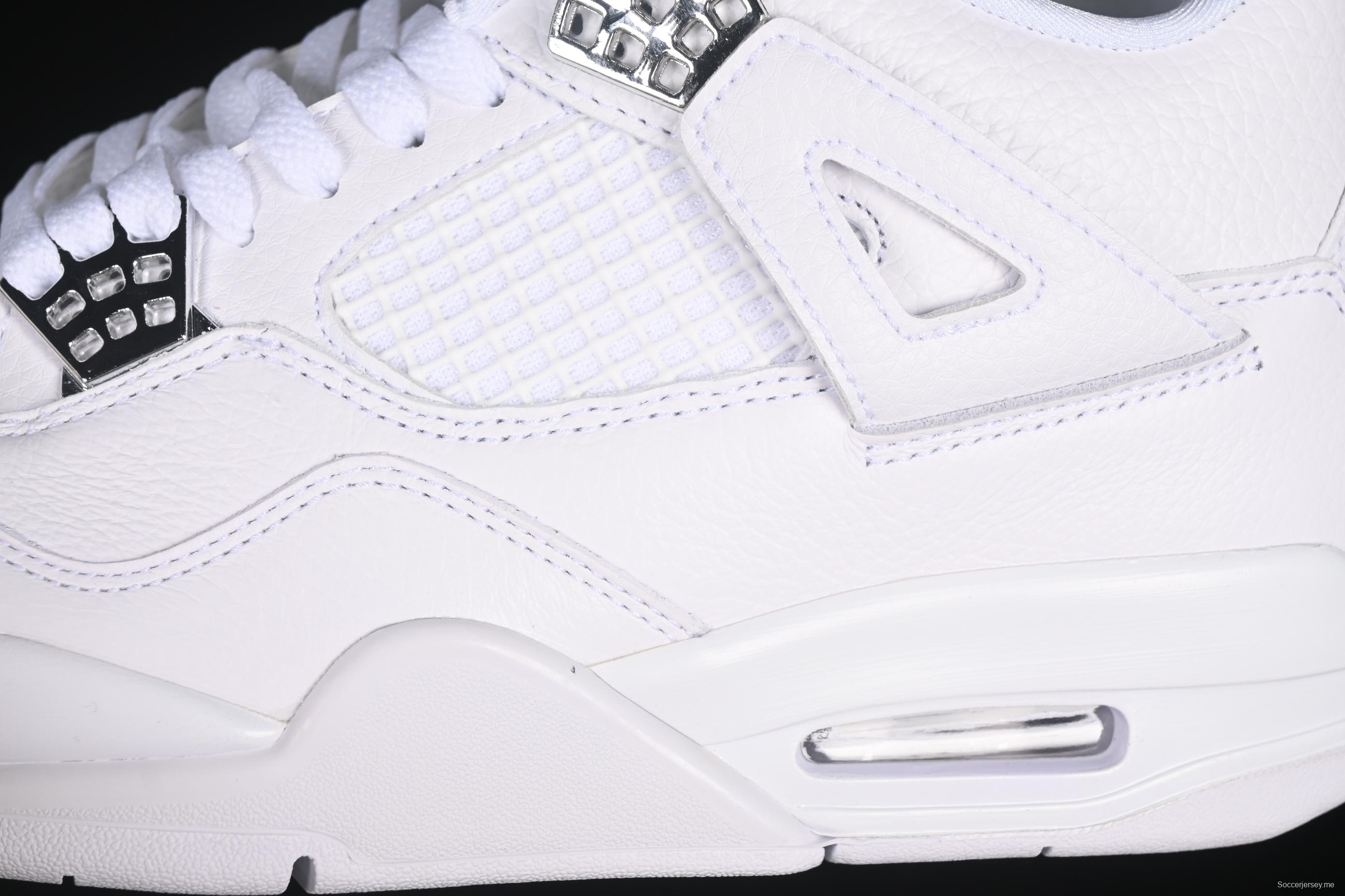 Nike Air Jordan 4 Retro PureMoney Sneakers - 308497-100