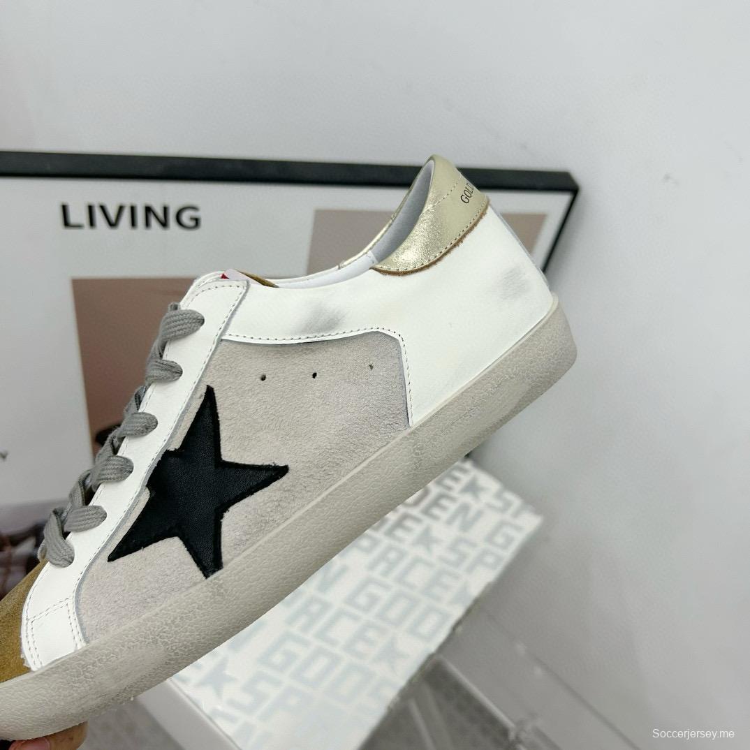 2025 Women GGDB White Black Beige Leather Suede Sneakers