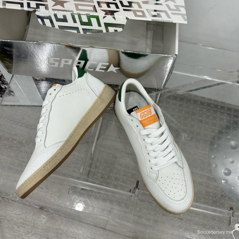 2024 Unisex GGDB White Grey Green Leather Sneakers MJ00260