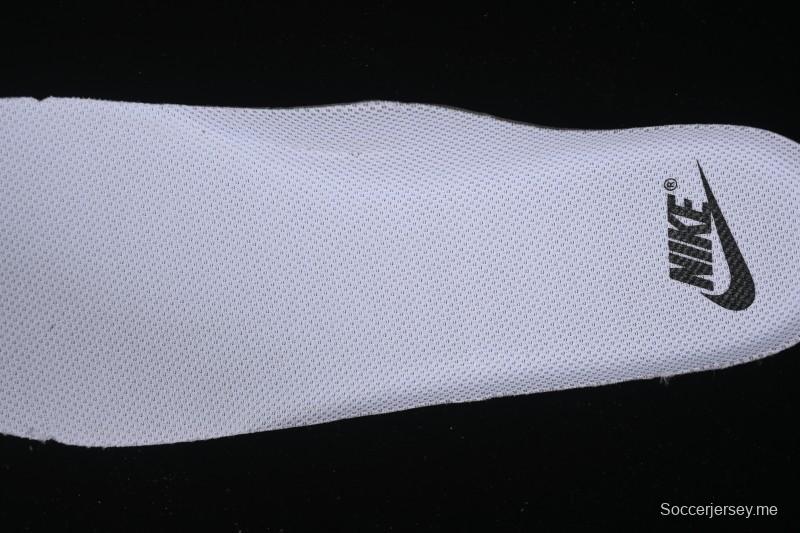 Nike Air Force 1 '07 Low LV Collaboration Black Denim Red Swoosh Casual Sneakers - LW9279-001