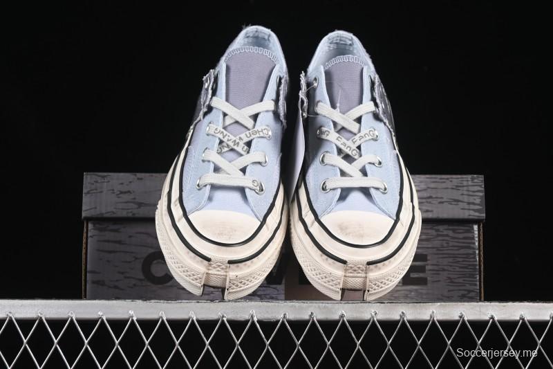 كونفرس تشاك 70 لو من كونفرس حذاء رياضي من قماش الكانفاس مفكك من تصميم فنغ تشين وانغ - A15742C