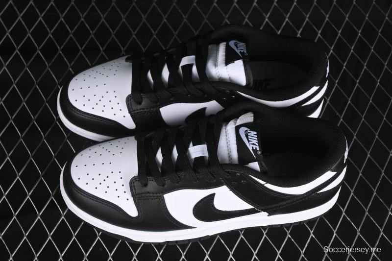 حذاء تزلج نايك SB دانك لو كلاسيك كلاسيك أسود أبيض منخفض الكاجوال - HF5441-100