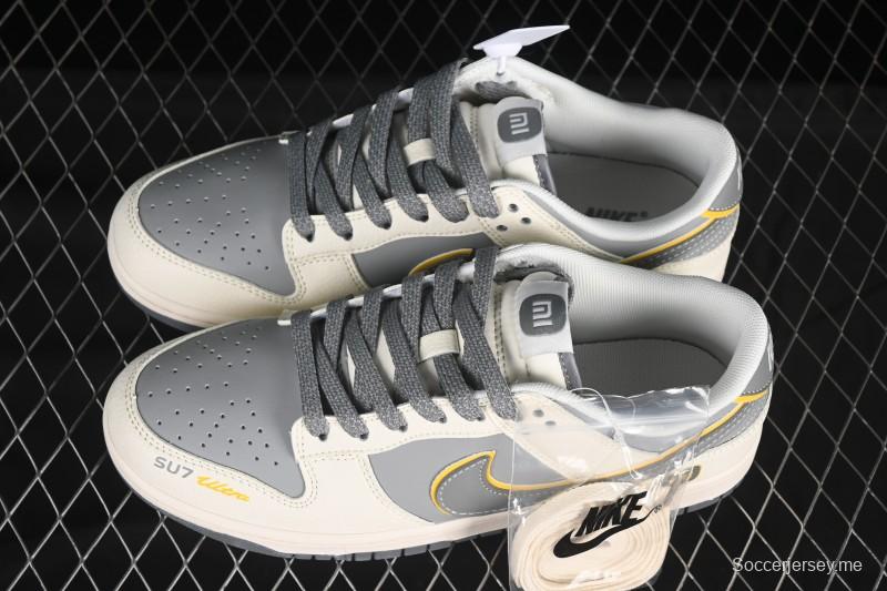 حذاء تزلج نايك SB دانك لو من نايك SB Dunk Low Xiaomi Collaboration Cambrian Gray Anniversary حذاء تزلج كاجوال منخفض الرمادي مخصص للذكرى السنوية - XX3168-202