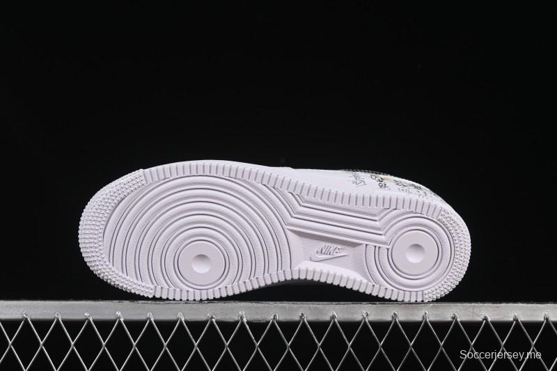 حذاء نايك اير فورس 1'07 منخفض من نايك اير فورس 1'07 منخفض السور الشرقي، حذاء رياضي كاجوال أصفر متدرج اللون أصفر منخفض - ZH0316-082