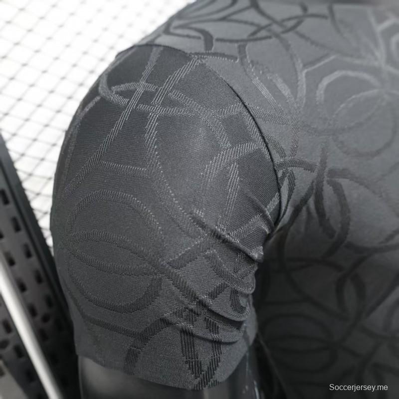 Player Version 25/26 Paris Saint-Germain PSG Black Pre-Match Jersey