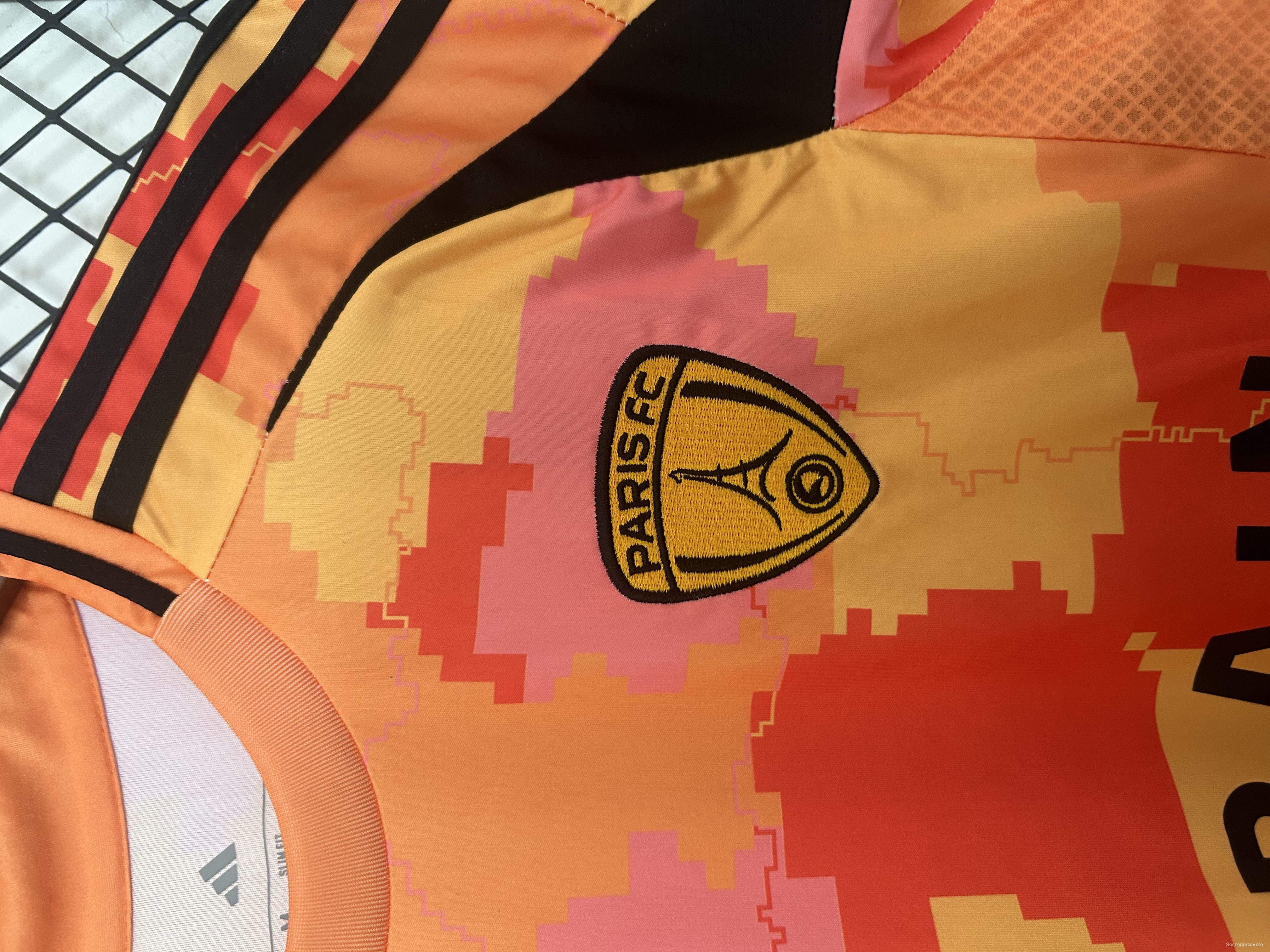 25/26 قميص باريس سان جيرمان الثالث البرتقالي