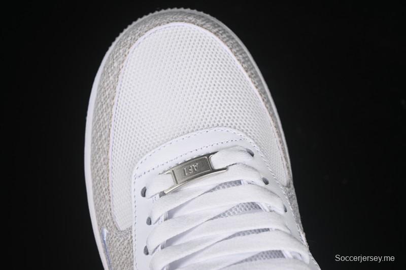 حذاء نايك اير فورس 1'07 المنخفض من نايك اير فورس 1'07 دنيم صغير سووش كاجوال - ZH0316-092