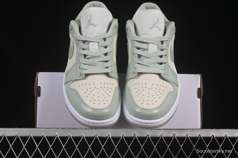 نايك اير جوردان 1 اير جوردان 1 لاو AJ1 AJ1 Amber Green Low Top Low Skate Shoes HF4078-100