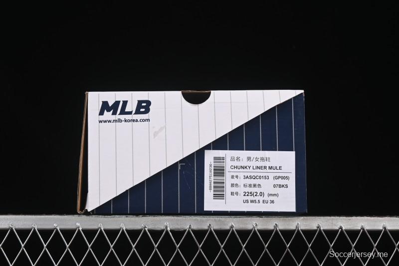 شباشب أديداس نيويورك نيويورك MLB ذات بطانة مكتنزة ذات بطانة مكتنزة صيفية منزلية ترفيهية - 3ASQC015307BKS