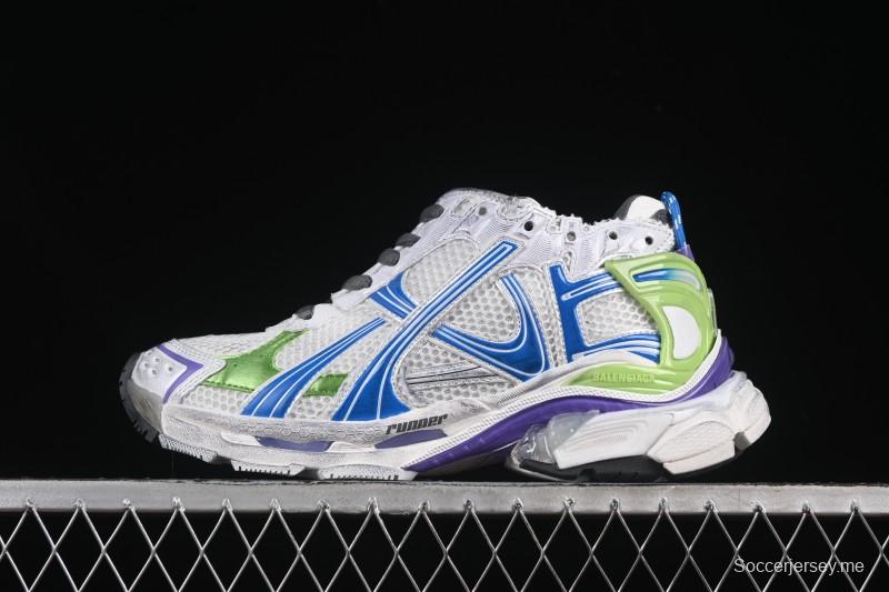 حذاء بالنسياغا رنر كيث كاجوال ريترو بأربعة ألوان - W3RMU9043