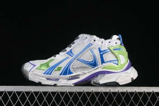 حذاء بالنسياغا رنر كيث كاجوال ريترو بأربعة ألوان - W3RMU9043