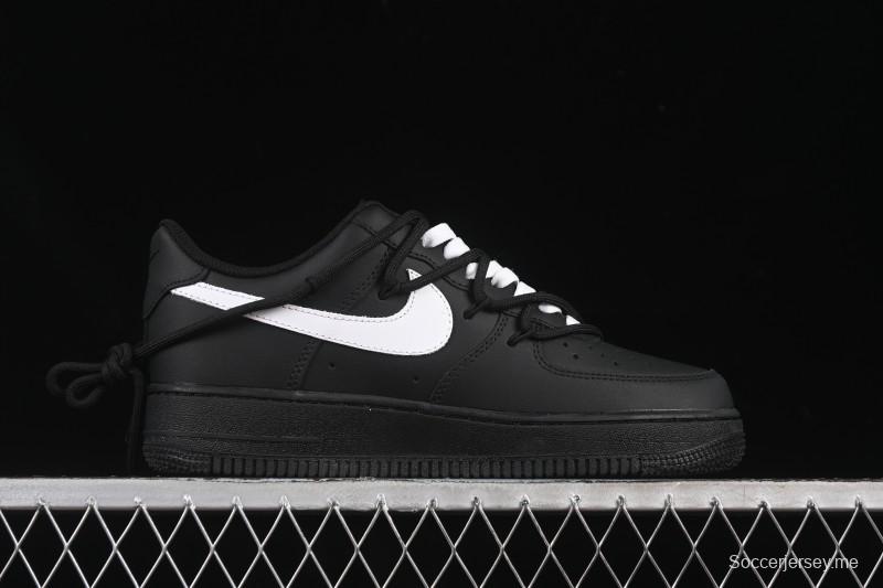 حذاء نايك اير فورس 1'07 منخفض أبيض مرصع بالنجوم - ZH0316-090