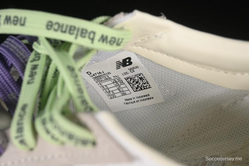 حذاء كاجوال من سلسلة نيو بالانس 471 من القماش والجلد - U471AJ