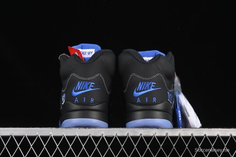 حذاء كرة السلة نايك اويك نيويورك × اير جوردان 5 بلاك ميتاليك - DV4982-004