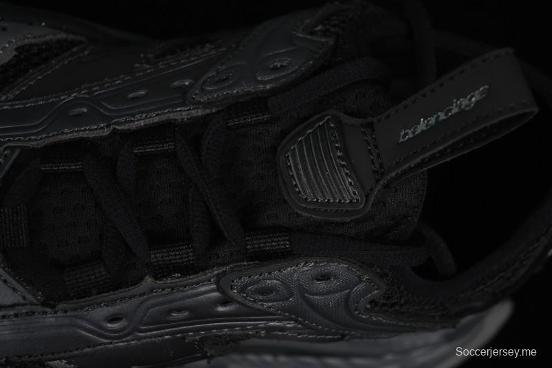 بالنسياغا حذاء بالنسياغا بلاتفورم ذو نعل سميك برباط فوق حذاء كاجوال ريترو - WPLTF1011