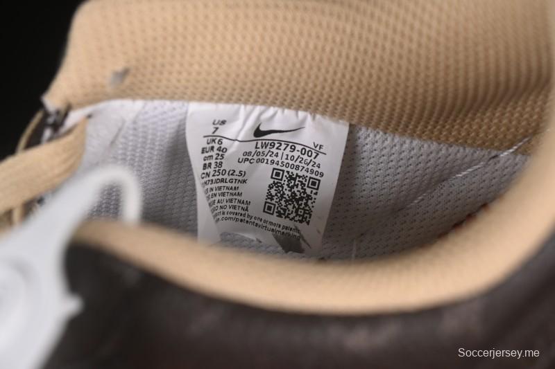 حذاء نايك اير فورس 1 '07 منخفض LV Collaboration حذاء رياضي كاجوال بني اللون - LW9279-007