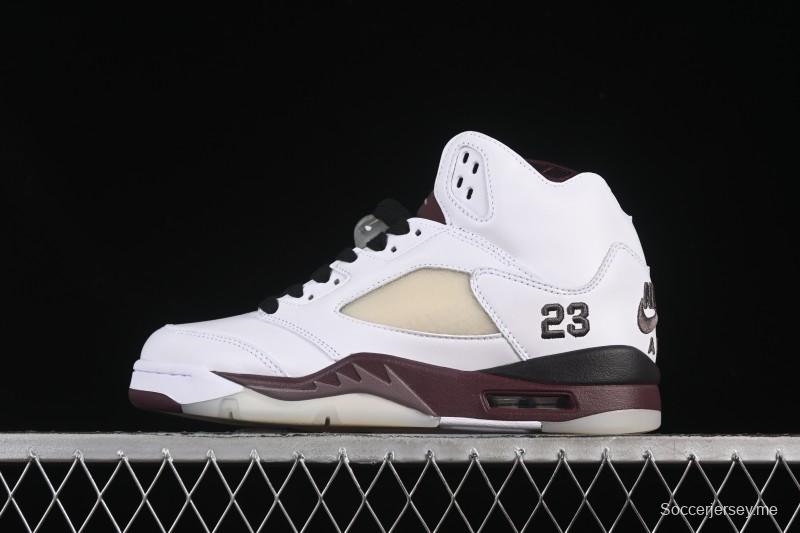 حذاء كرة السلة نايك ايه ما مانيير x اير جوردان 5 ريترو بتصميم بنفسجي أوري - IB1528-100