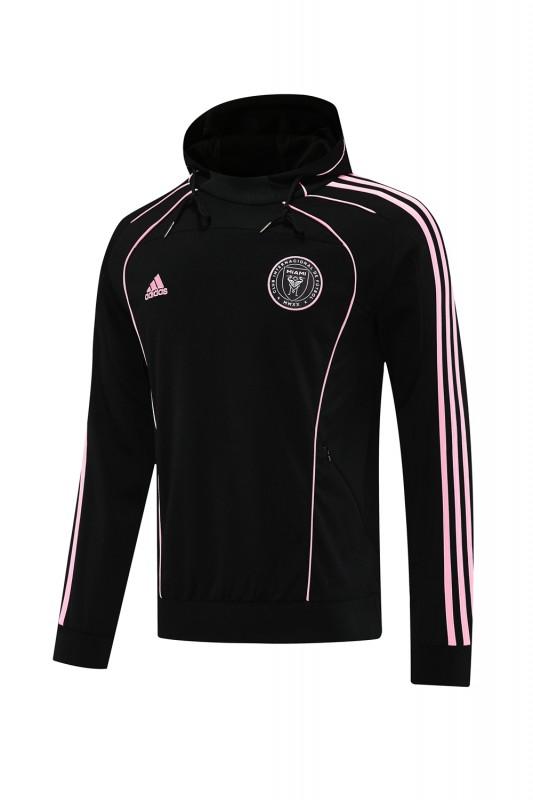 2025 Inter Miami Black Full Hoodie Zipper Jacket +Long Pants