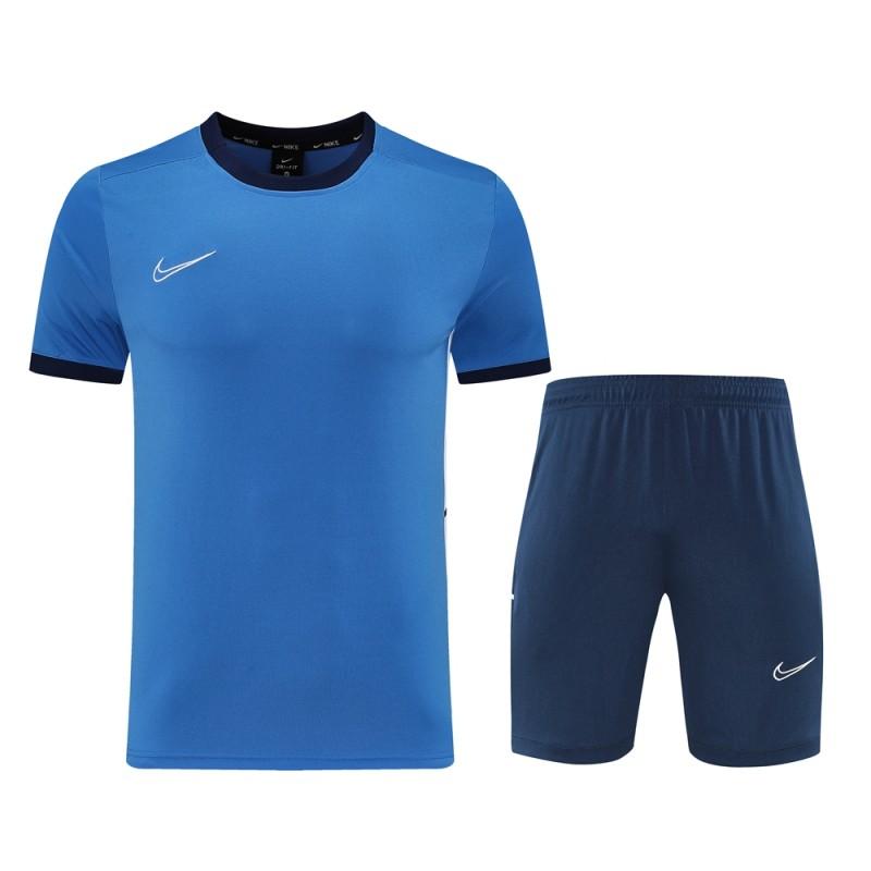 2025 Adidas Blue Short Sleeve Jersey+Shorts