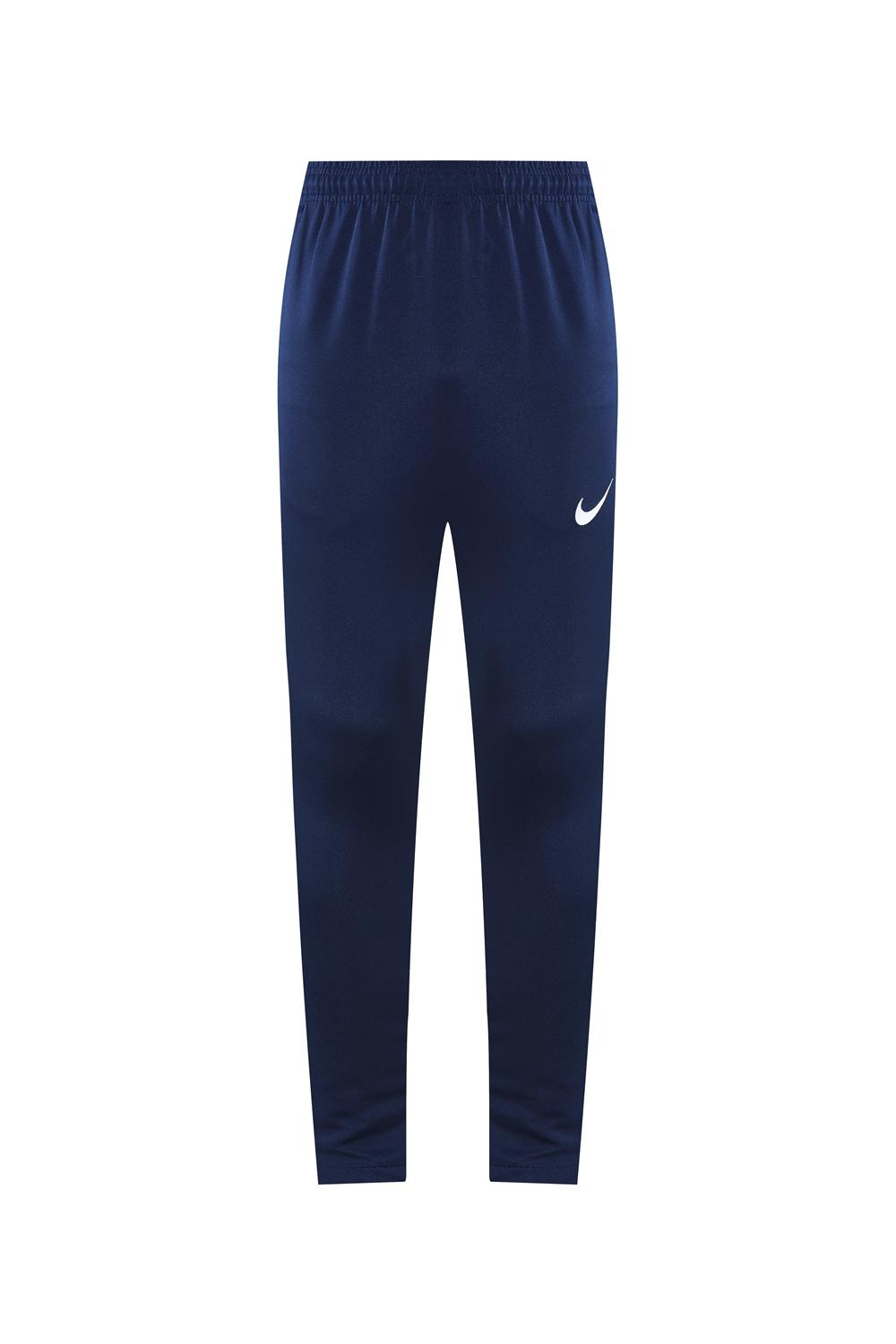 2025 Nike Blue/Black Full Hoodie Zipper Jacket +Long Pants