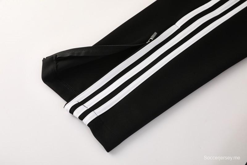 2025 Adidas Green/Black Full Zipper Jacket +Long Pants
