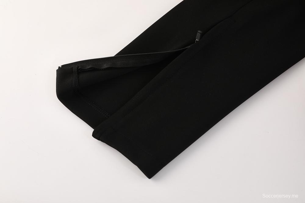 25/26 Chelsea Black/Blue Full Zipper Jacket +Long Pants