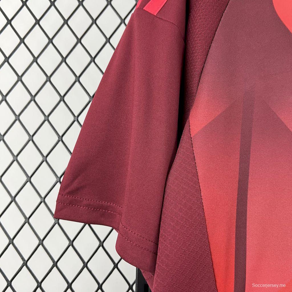 قميص ألمانيا للسيدات في يورو 2025 للسيدات خارج الديار