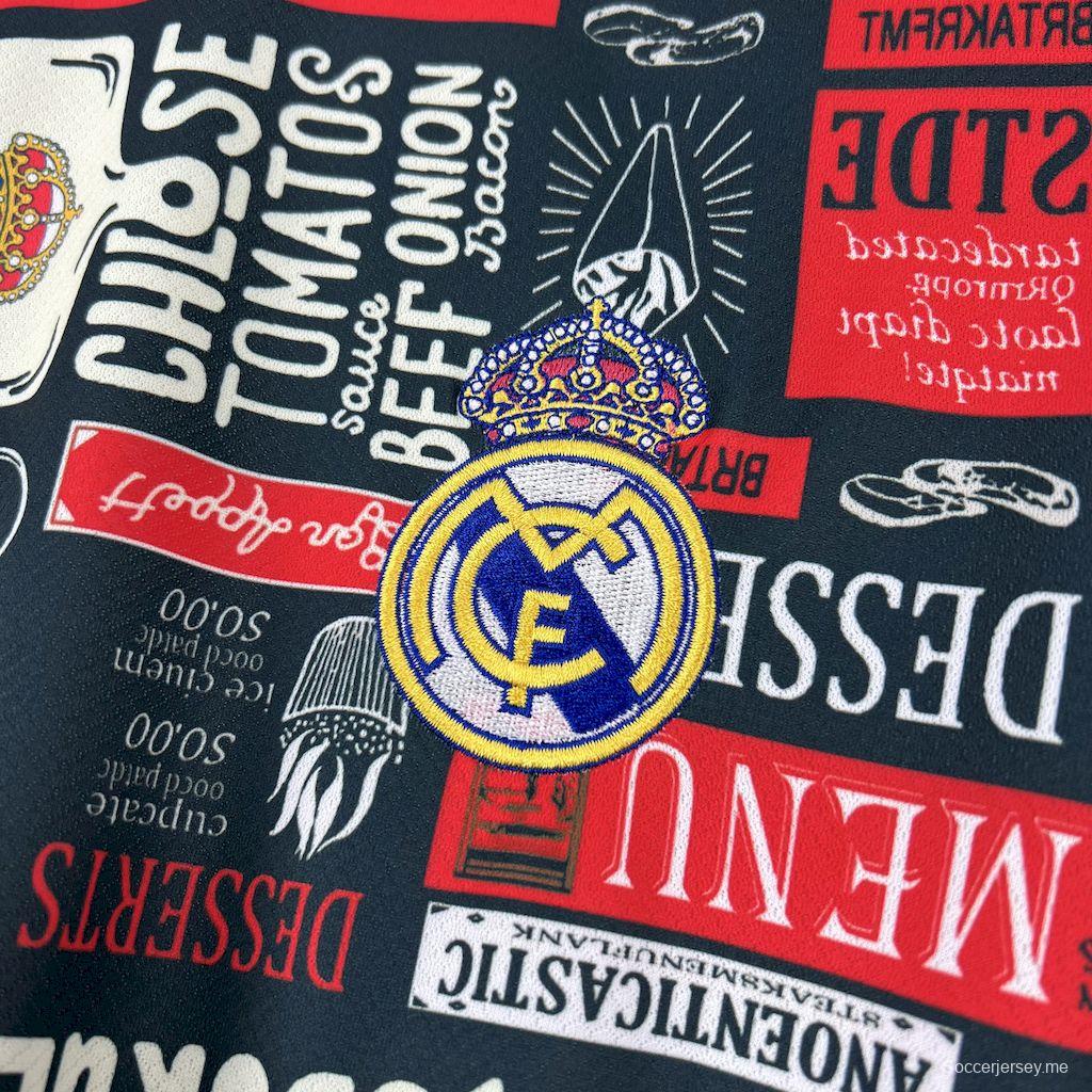 2025/26 قميص ريال مدريد دودل بورد ريال مدريد 2025/26