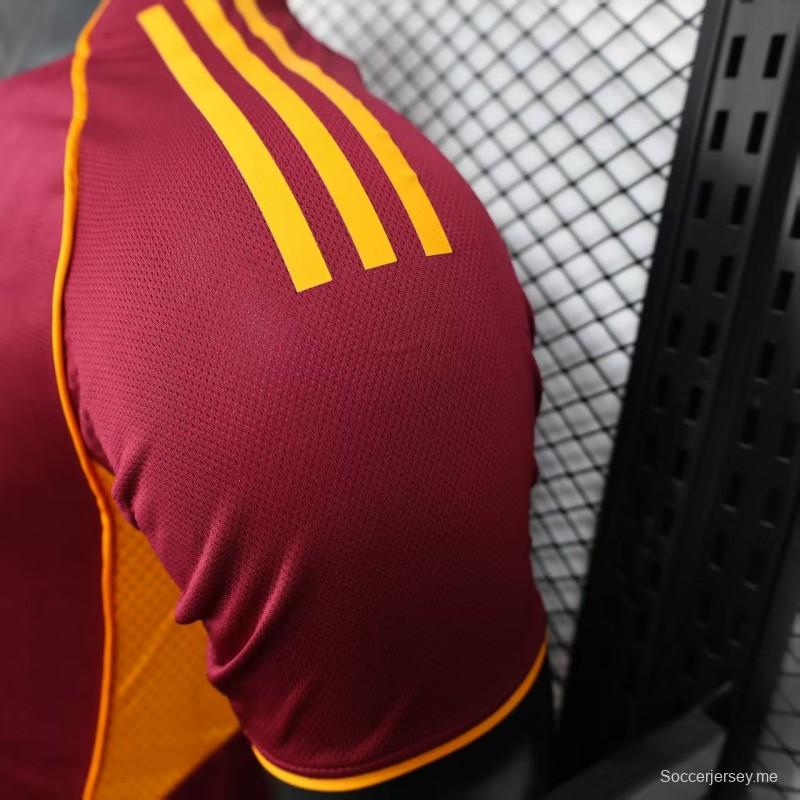 نسخة اللاعب 25/26 قميص فريق روما 25/26