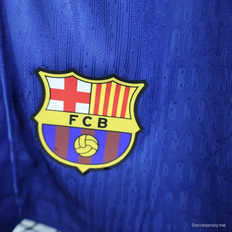 نسخة اللاعب 25/26 شورت برشلونة الأساسي 25/26