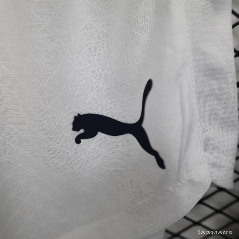 نسخة اللاعب 25/26 شورت مانشستر سيتي الأساسي 25/26