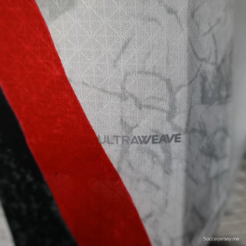 إصدار اللاعب 25/26 قميص بأكمام طويلة الأكمام لمانشستر سيتي خارج أرضه