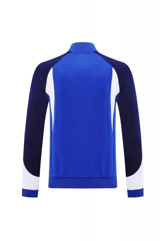 2025 جاكيت نايك أزرق/بحري بسحاب كامل + بنطلون طويل