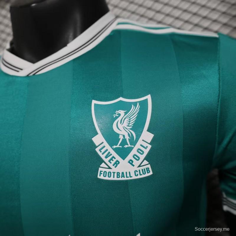 نسخة اللاعب 25/26 قميص ليفربول الأخضر الثالث 25/26