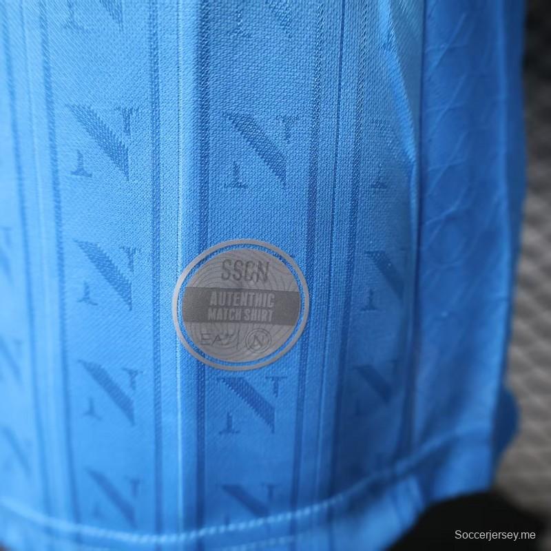 نسخة اللاعب 25/26 قميص نابولي الأساسي 25/26