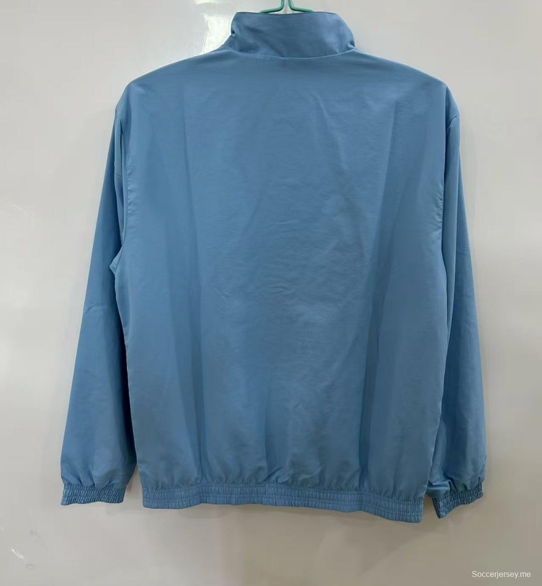 25/26 إيفرتون أزرق كحلي/أزرق مع سترة واقية عكسية بنقشة مخطط الملعب