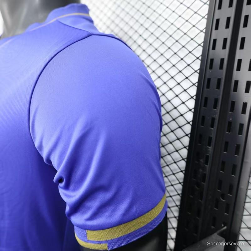 نسخة اللاعب 25/26 قميص موناكو أزرق اللون أزرق اللون أزرق 25/26